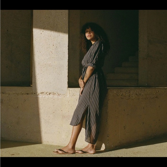 DOEN JUNCO DRESS SORRENTO STRIPE S - Picture 3 of 6